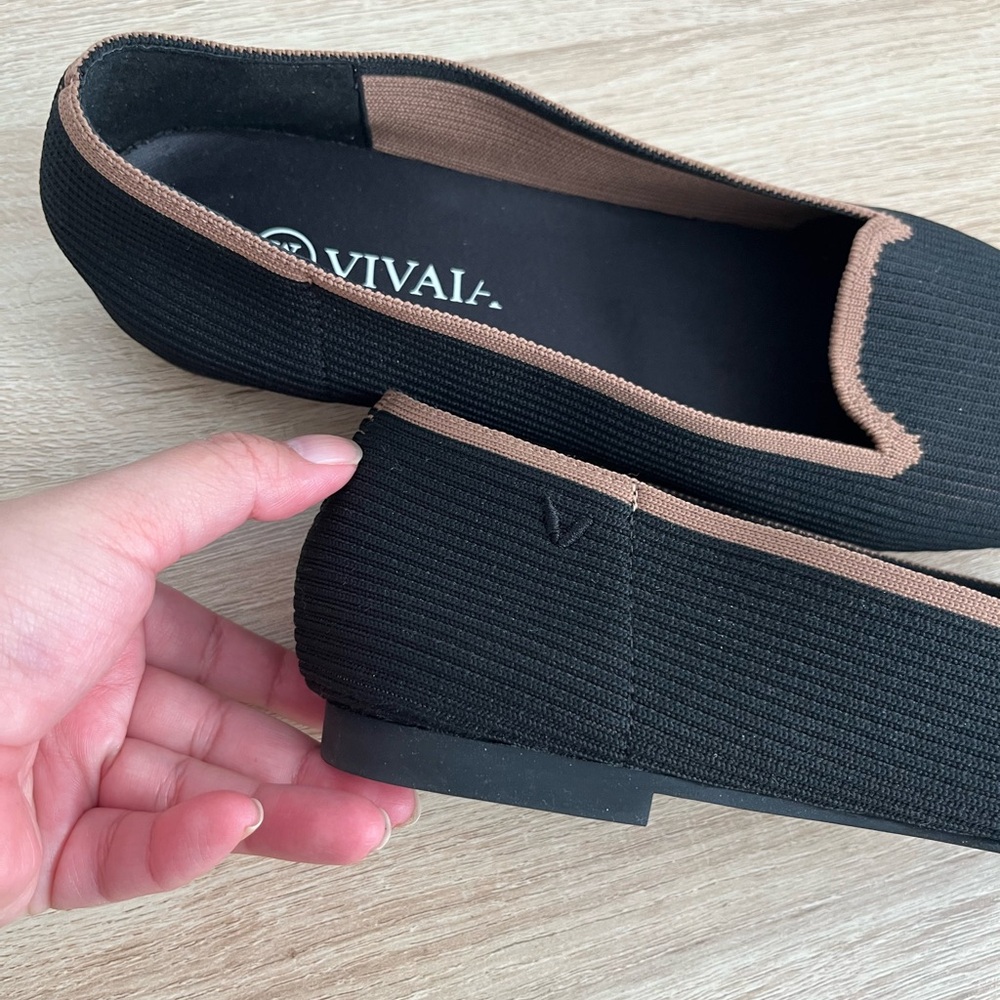VIVAIA Sylvia Square-toe Loafers Sustainable & Washable - Picture 10 of 16